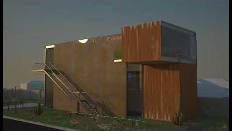 Animation - Revit + 3ds max (V-ray)+ Premiere - Xeros Residence