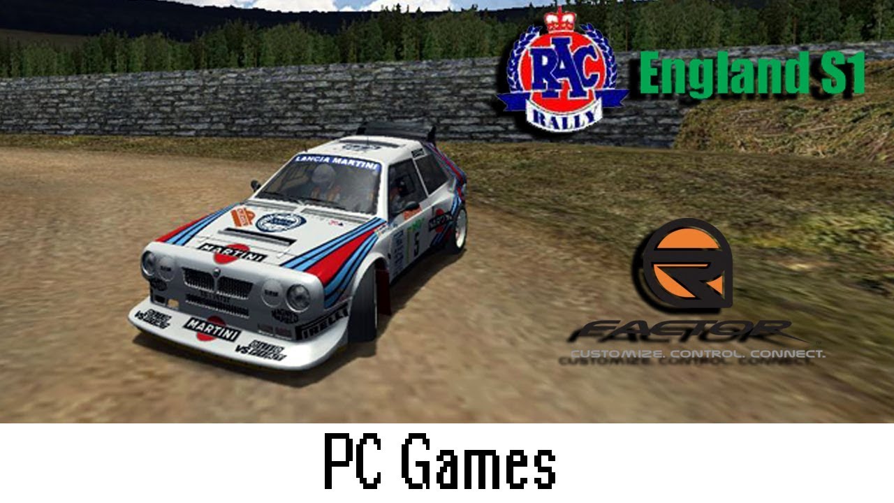 Group B in Rfactor - RAC Rally | England S1 with X360 Controller