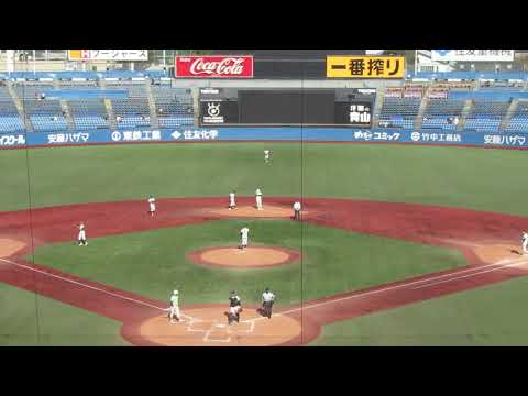 帝京 西崎 桔平〜二死一、二塁で押切 康太郎を抑える 〜高校野球東京 秋季大会準決勝 帝京 対 二松学舎2022/11/12