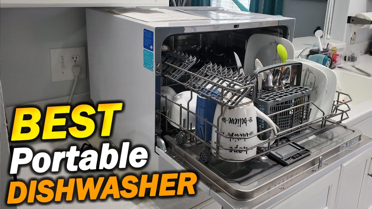 hOmeLabs Compact Countertop Dishwasher Review YouTube