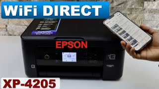 Epson XP4205 WiFi Direct Setup, Inbuilt Wireless Setup