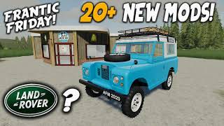 20+ NEW MODS / LAND ROVER / (Review) Farming Simulator 19 PS4 FS19 13th Nov 2020.