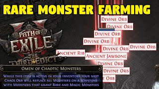 I RAN 50 MAPS FARMING GIGA RARE MONSTER HERE IS THE RESULTS | PATH OF EXILE 2 |