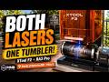 We Used BOTH Lasers on One Tumbler 🔥 | xTool F2 Ultra + RA3 Pro
