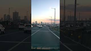 Skyway bound South #skywaystage3 #travel  #sunset #shorts #roadtrip #driversafety