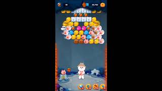 LINE バブル2　STAGE 1099　黄金コニー　アイテムあり　×1.5　Gold Cony　LINE BUBBLE 2
