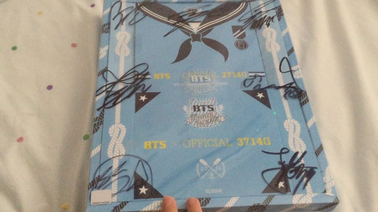 Unboxing Signed BTS/Bangtan Boys 1st Anniversary 2014 Summer