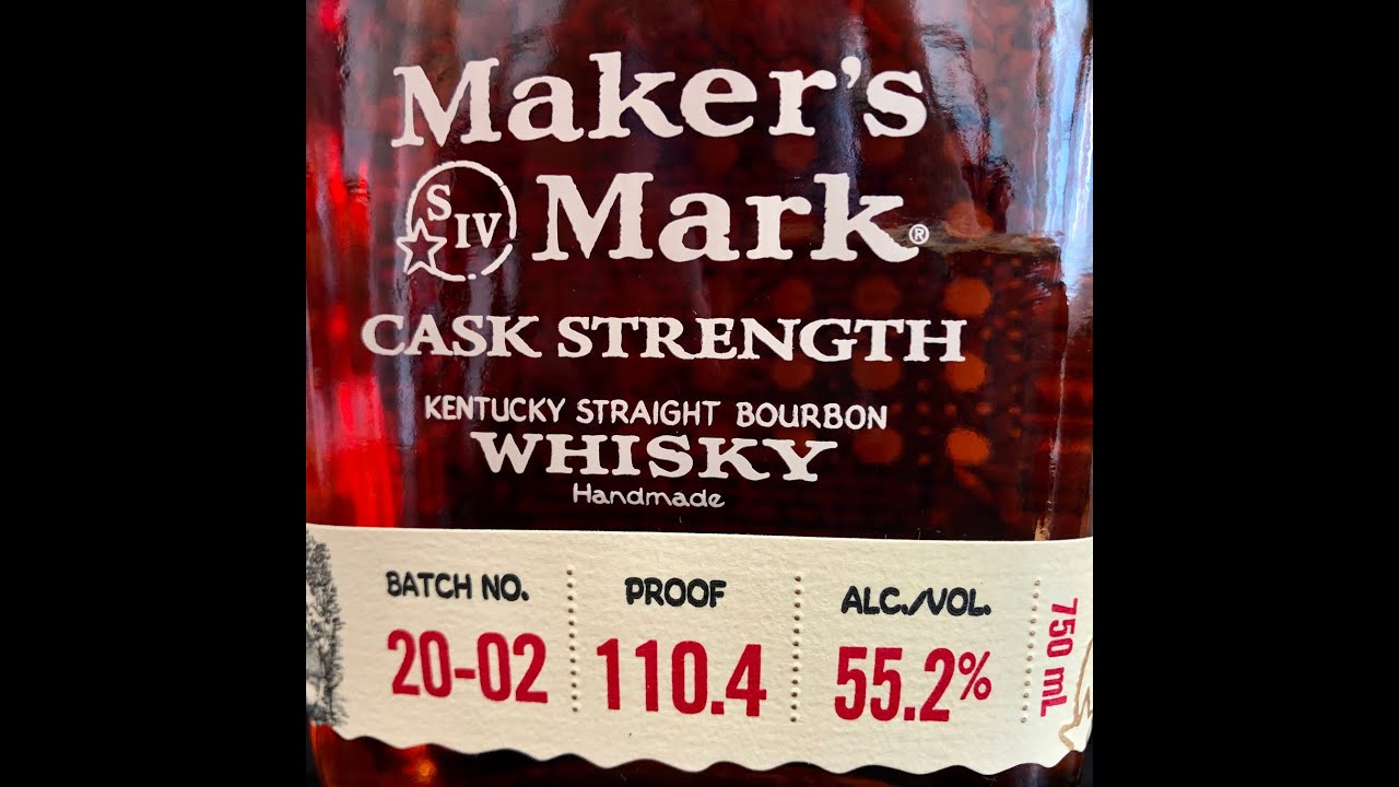Maker's Mark Cask Strength Review YouTube