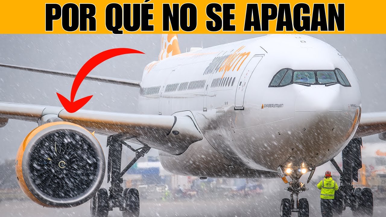 ¿Por Qué los Motores de Avión NO se Apagan en la Lluvia?: La Verdad Oculta