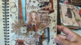 This is how I journal with the things I purchased. I hope I can inspire you