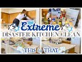 ⭐ NEW EXTREME DISASTER KITCHEN CLEAN 2021 ⭐ ULTIMATE CLEANING MOTIVATION | COMPLETE DISASTER CLEAN