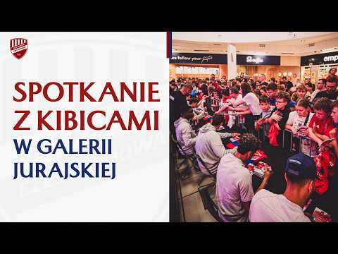 Piłkarze Rakowa spotkali się z kibicami w Galerii Jurajskiej!
