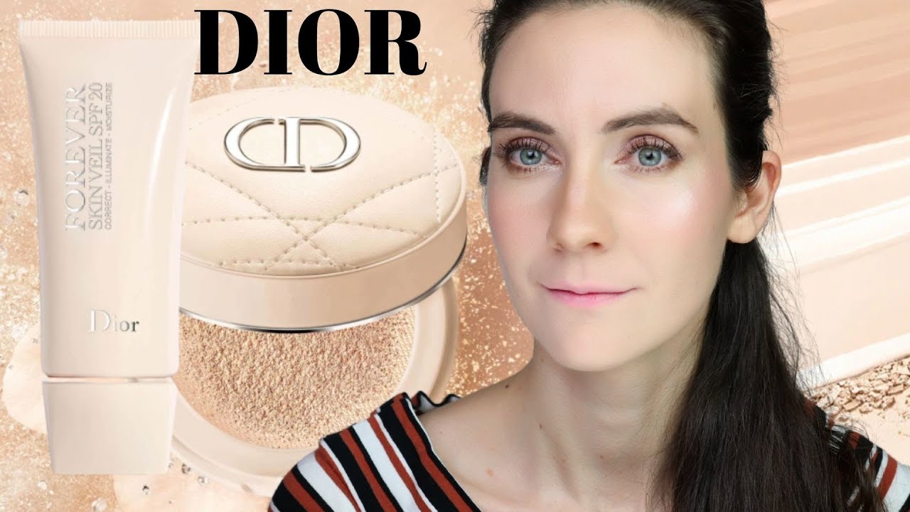NEW DIOR FOREVER SKIN VEIL  Dior Cushion Powder | Review and application -  YouTube