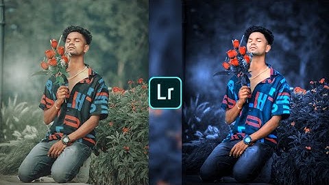 Lightroom dark and red effect photo editing tutorial | lightroom background colour change preset