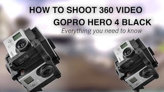 Shoot 360 VR video - GoPro and Freedom360