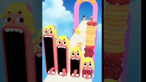 Pancake Run Gameplay -🍇🍰😋 All Levels Android And IOS Gameplays Level-11