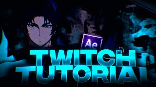 Smooth Twitch Tutorial - After Effect || Hanna