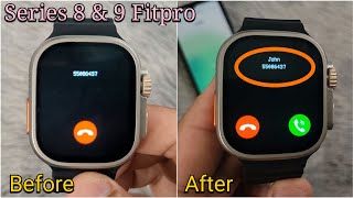 How To Save Contact Name in any Fitpro Smartwatch Phone book? | T800 T900 S8 S9 Ultra etc.. screenshot 4
