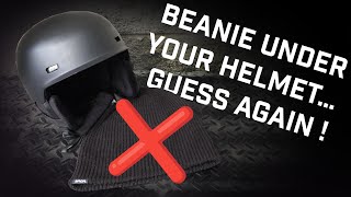 Why You Shouldn't Wear A Beanie Under Your Helmet