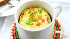 5 Minute Breakfast - Scrambled Eggs in a Mug