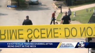Fayetteville teen remains in ICU recovering from gunshot wound to the neck