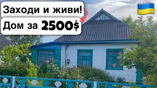 🇺🇦 Заходи и живи! Дом в селе за 2500$ Продажа недвижимости за копейки! Всё есть Уютное тихое село!