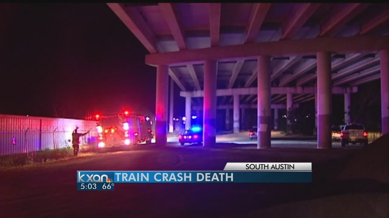 Train hits and kills person overnight