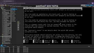Konfigurasi web server, database,dns, dan mail server