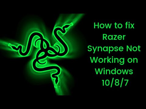 How to Fix Razer Synapse Not Working/Installing/Opening on Windows 10/8/7 | 101% Fixes All Issues!