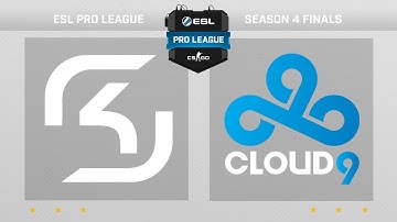 CS:GO - SK vs. Cloud9 [Dust2] - Group B - ESL Pro League Season 4 Finals