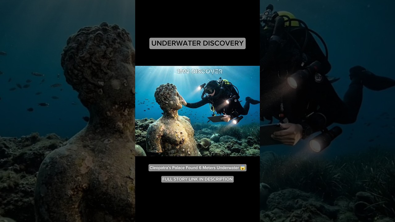 Treasures of Cleopatra Found Underwater