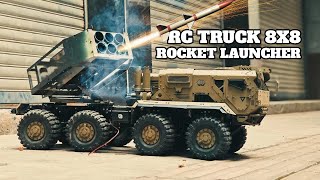 Rocket Launch Test on Rc Truck 8x8 / Cross Rc / RC ViN CARS