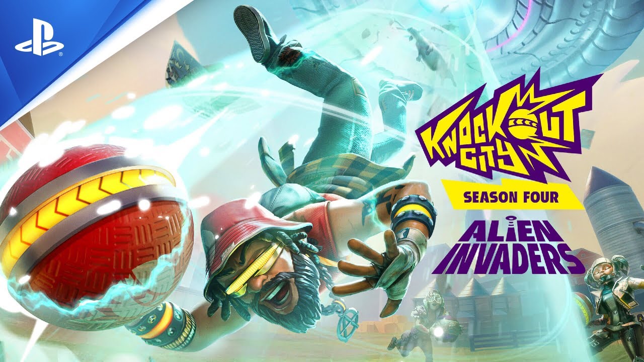 La saison 4 de Knockout City démarre le 7 décembre : pilotez des soucoupes volantes et combattez sur les lieux d’un crash extraterrestre !