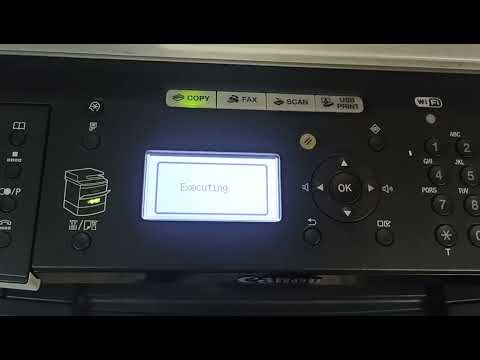 Canon mf 5940,5980/ Canon mf 5980 factory reset / сброс всех настроек / 恢復出廠設置 /नए यंत्र जैसी सेटिंग