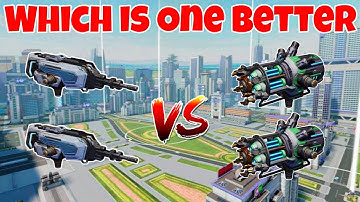 WR🔥 Nanea VS Mogwan Weapon Comparison ||WAR ROBOTS||