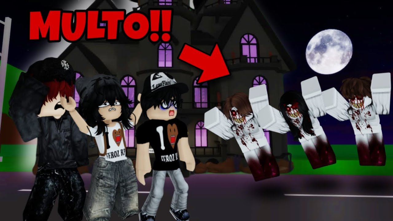 Exploring the HAUNTED ABANDONED MANSION sa BROOKHAVEN!  May MULTO! (BROOKHAVEN RP TAGALOG)