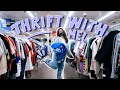 thrift with me!! 🤩👕 trendy outfits for my music video | JENerationDIY