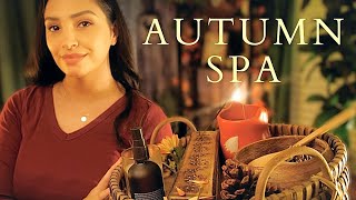 ASMR Autumn Spa | Cozy Treatment for Full Body Tingles and Sleep