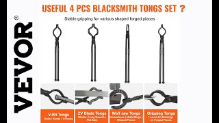Vevor blacksmithing tongs