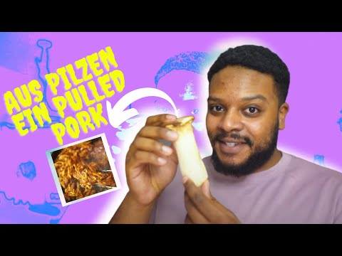 Ich habe Pilze wie Pulled Pork selber gemacht. Das könnt ihr einfach zu Hause nachmachen | Rezept