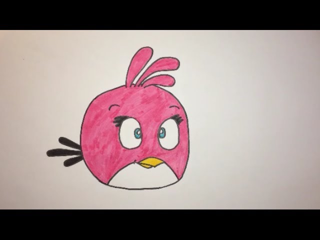 Angry Birds Drawing by AnnaR - DragoArt