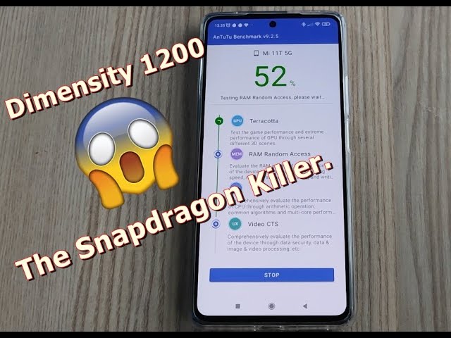 Xiaomi 11T Antutu Score ☆ MediaTek Dimensity 1200 Antutu 