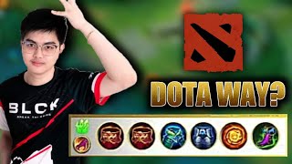 Blacklist Wise is playing ML but in a Dota way?