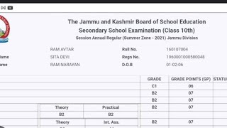 jkbose result update 2024 | 10th 12th soft zone| big update| Result jkbose 2024 screenshot 3