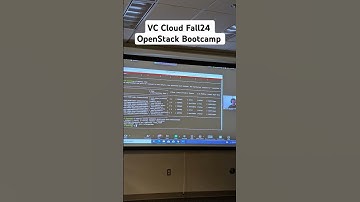 VC Cloud Fall24: OpenStack Bootcamp #cloudcomputing #openstack #openinfra #manila #opensource #oss