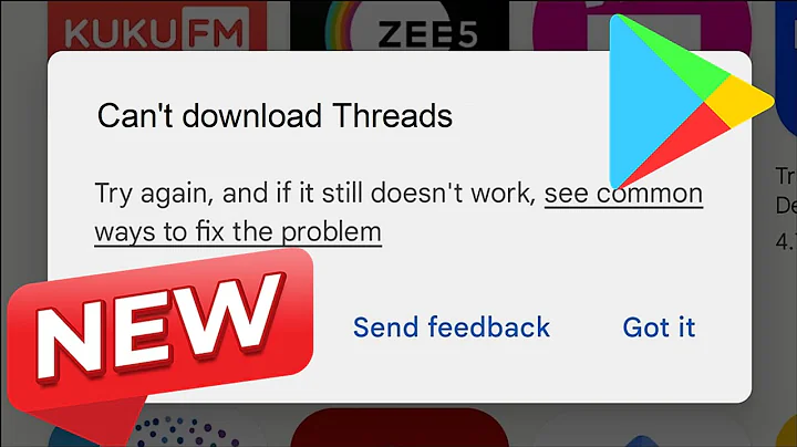 Can't Download Threads Apps Error On Google Playstore - Fix - 2026
