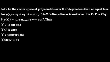 csir net dec 2015 linear algebra permuation matrix of linear transformation and its properties