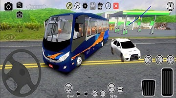 Proton Bus Simulator Road - #48 Semi Luxury Bus Driving - Android Gameplay Video | Euro Bus Game 3D