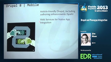 FLDrupalCamp2013 - Drupal and Phonegap Integration - Jim Nasr
