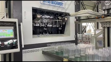 Plastic Thermoforming Machine for Disposable PP/PET Cup & Bowl with Robot stacker